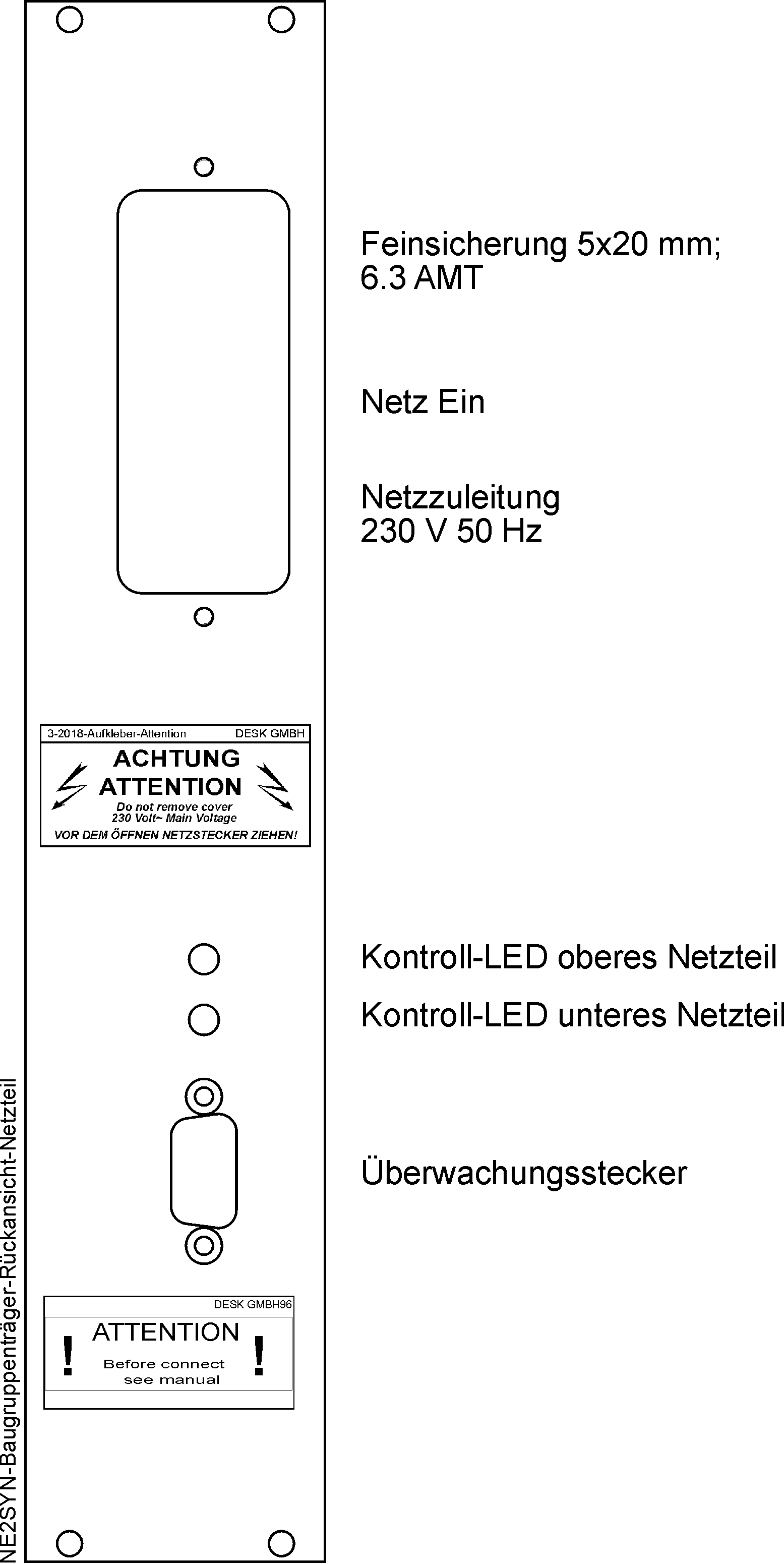 DESK-GmbH_NE2SYN-Baugruppenträger-Rückansicht-Netzteil