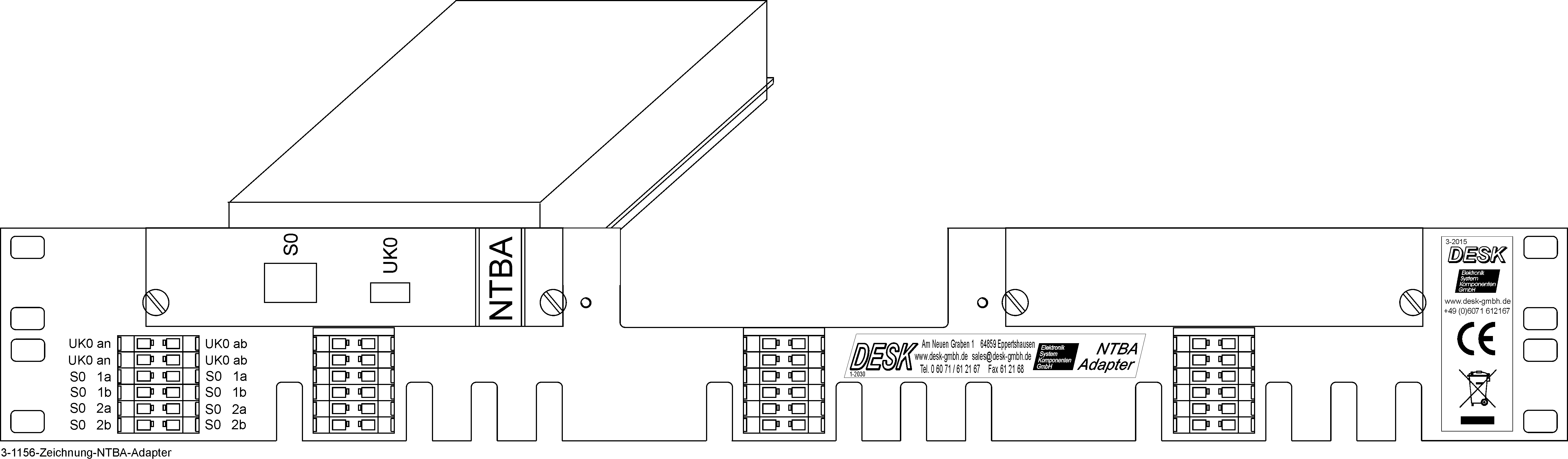 DESK_GmbH_3-1156-Zeichnung-NTBA-Adapter